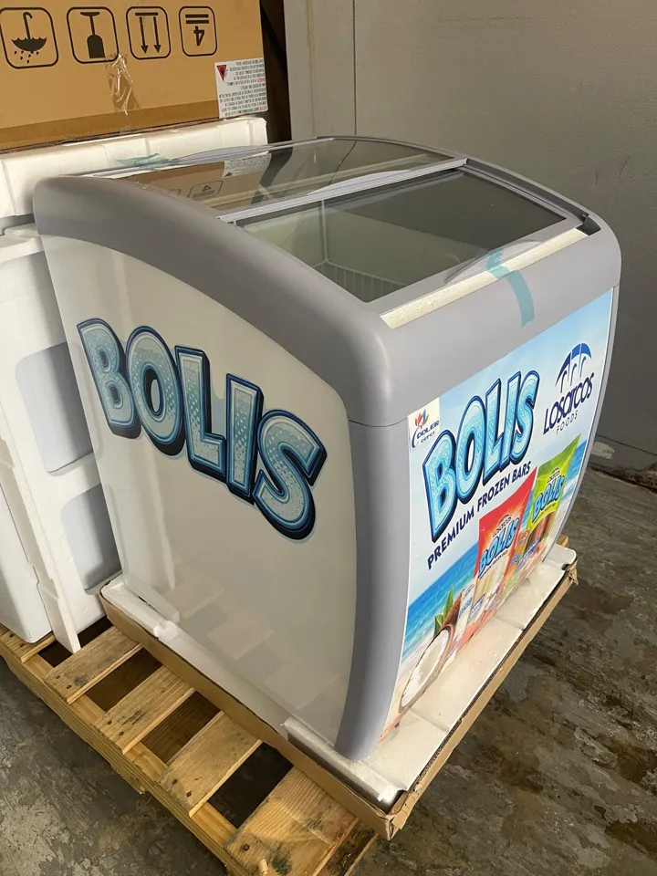 Congelador Bolis de lado
